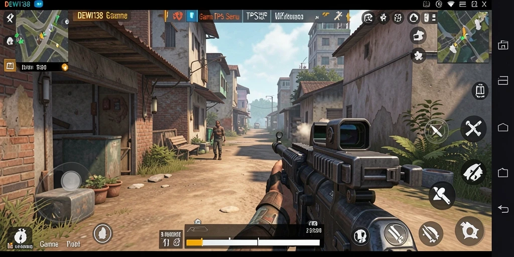 Tampilan gameplay seru dan mendebarkan dari DEWI138.