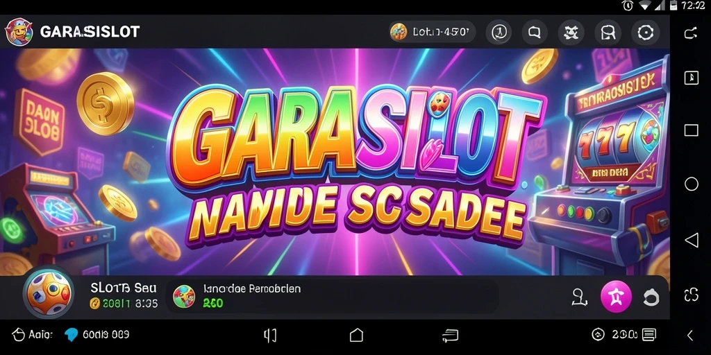 Screenshot gameplay GARASISLOT menampilkan keseruan slot yang mengasyikkan.