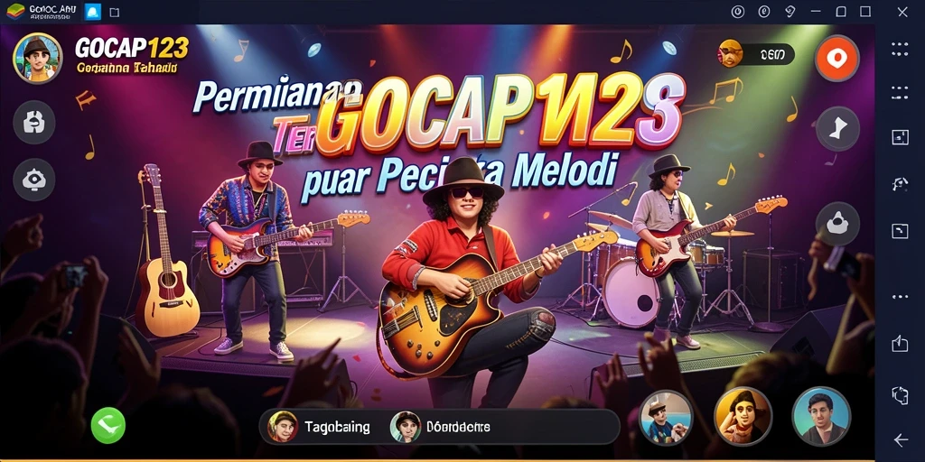 Tampilan gameplay GOCAP123 yang menyenangkan dan interaktif.