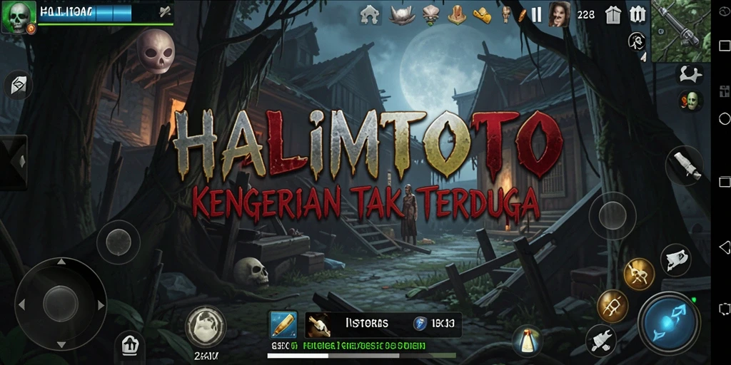 Gameplay menyeramkan HALIMTOTO yang akan membuat kamu ketakutan.