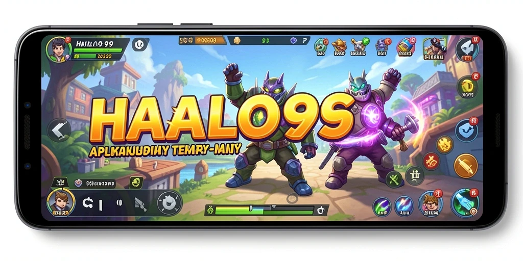 Tampilan utama HALO99 dengan fitur-fitur Utility yang bermanfaat.