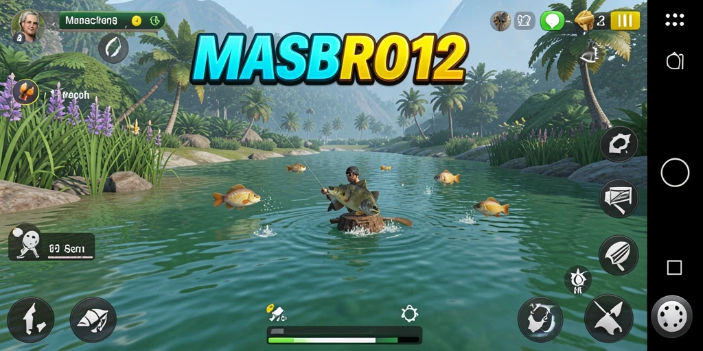 Tangkapan ikan menakjubkan dalam gameplay yang menarik di MASBRO12.