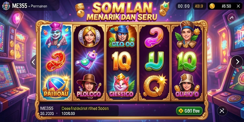 Tampilan screenshot <strong>ME355</strong> menunjukkan serunya gameplay slot yang mengasyikkan.