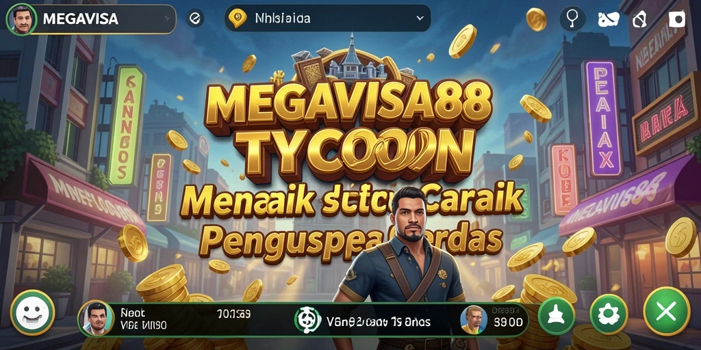 Tampilan gameplay <strong>MEGAVISA88</strong> yang menarik dan penuh strategi Tycoon.