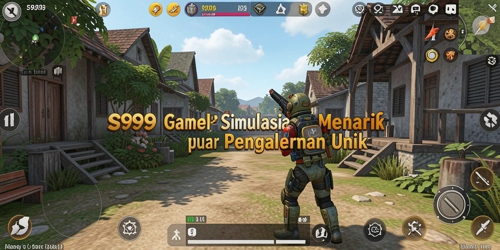 Screenshot menampilkan gameplay menarik dalam S9S9 dengan misi simulasi yang seru.