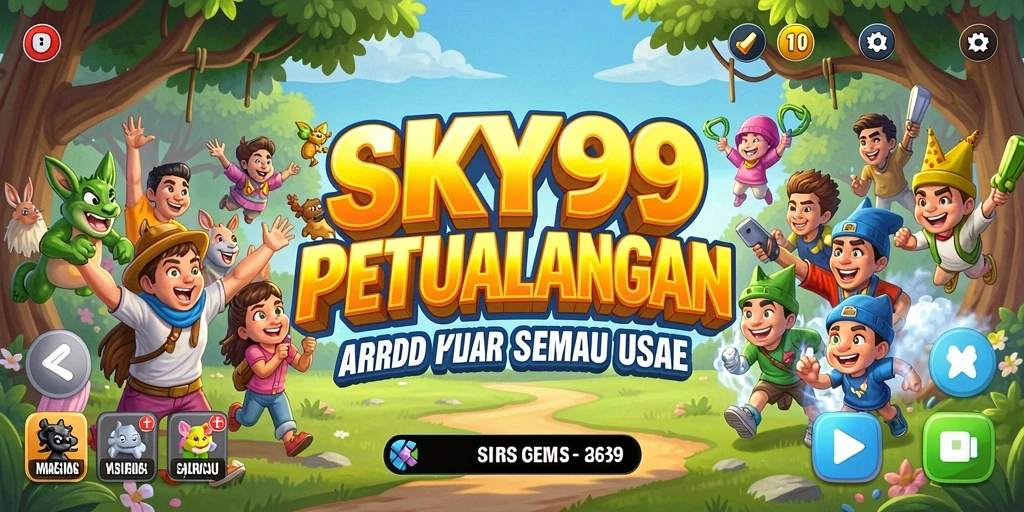 Screenshot gameplay SKY99 yang seru dan penuh warna.